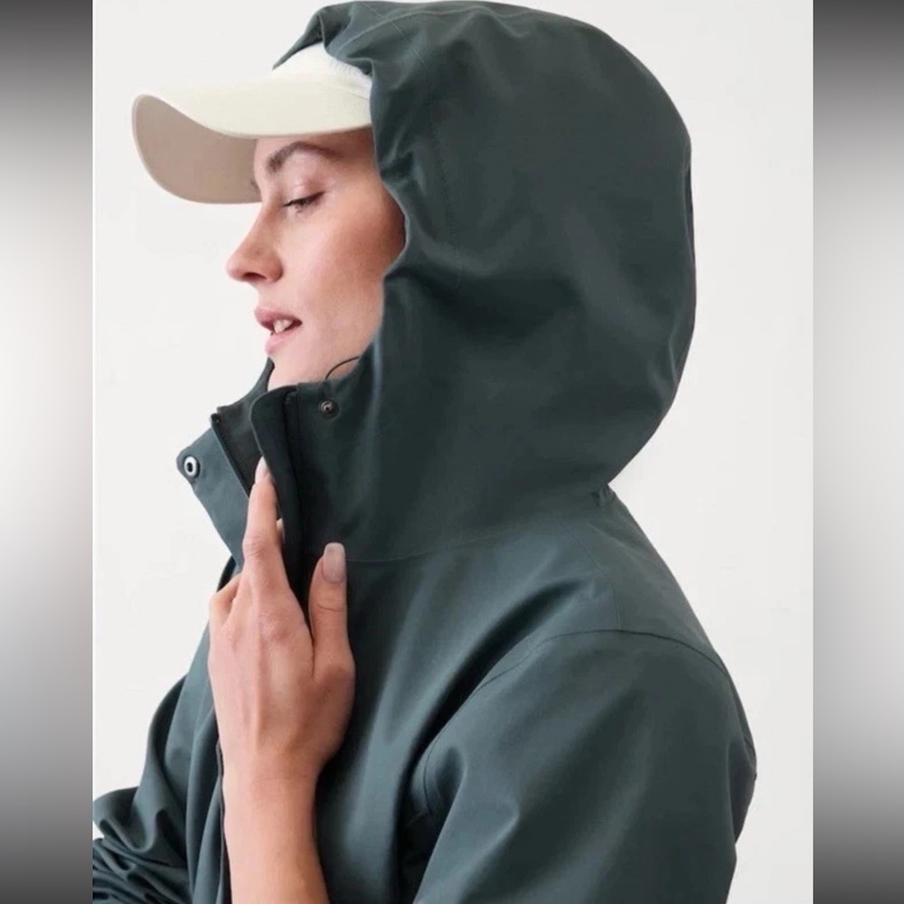 Athleta RainOut Ridge Long Trench Coat
